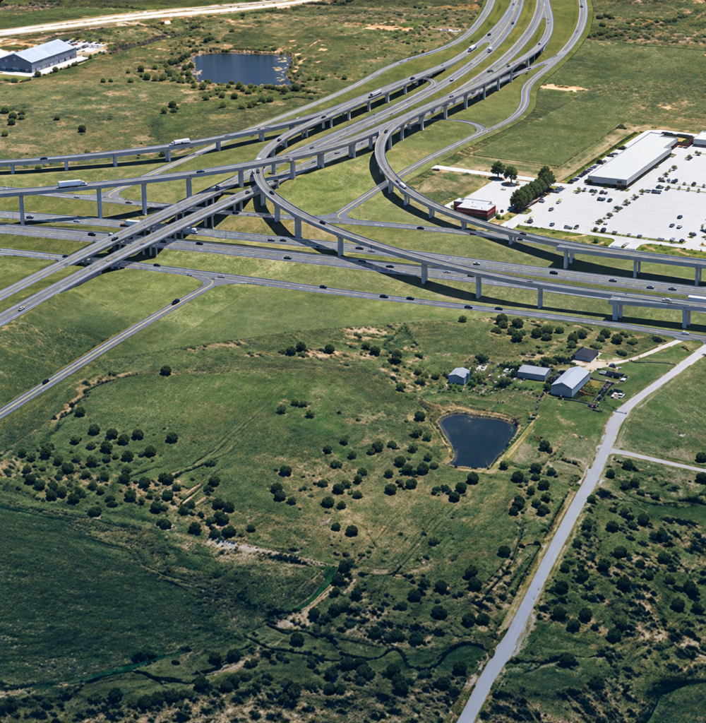 Civil Reel transportation infrastructure visualization